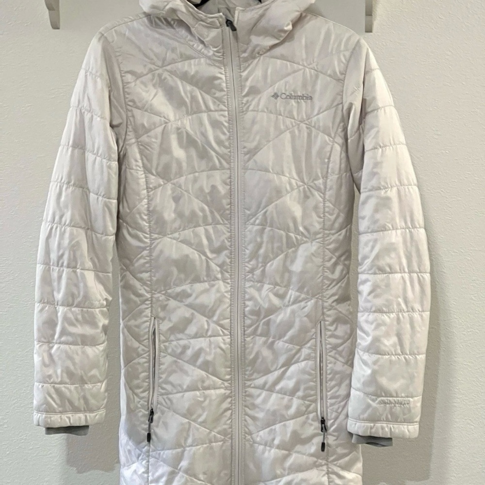 Columbia Omni-Heat Jacket with Red and White Accents